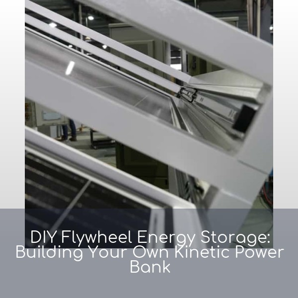 DIY Flywheel Energy Storage: Building Your Own Kinetic Power Bank